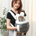 Load image into Gallery viewer, Eco-Friendly Cute Outdoor Travel Backpack Winter Warm Small Pet Carrying
